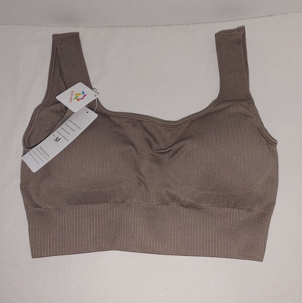 Buscando Ribbed 2 Pce Workout Set for Women High Waist Athletic Pant & Sport Bra